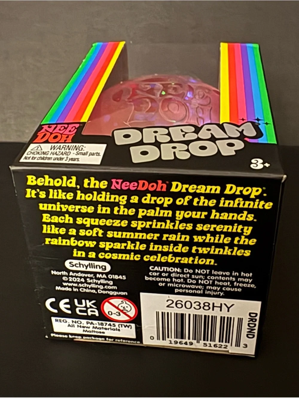 NeeDoh Dream Drop Pink Squishy Sensory Toy